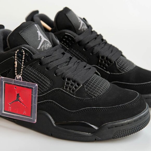 Air Jordan 4 Retro  'Black Cat' - Picture 1 of 9